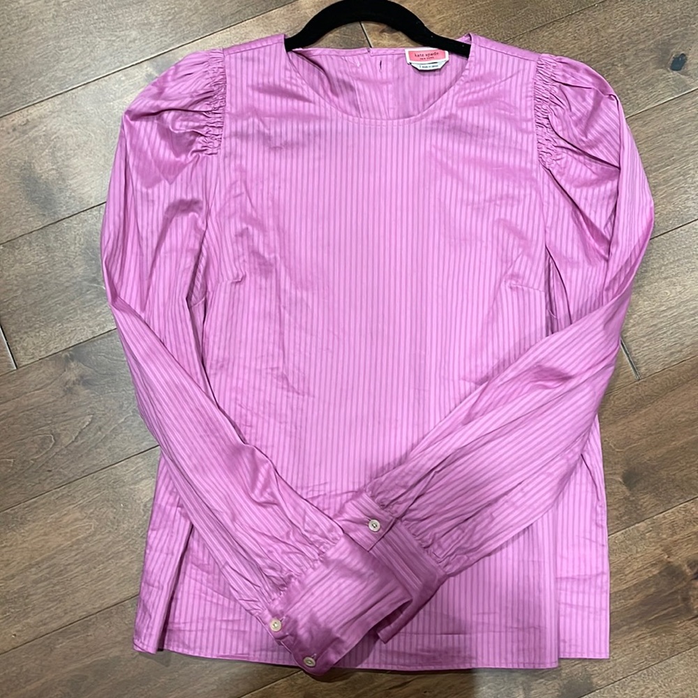 Kate spade back button down shirt